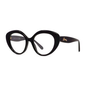 NWT LOEWE WOMEN EYEGLASSES BLACK CAT EYE LOEWE EYEWEAR